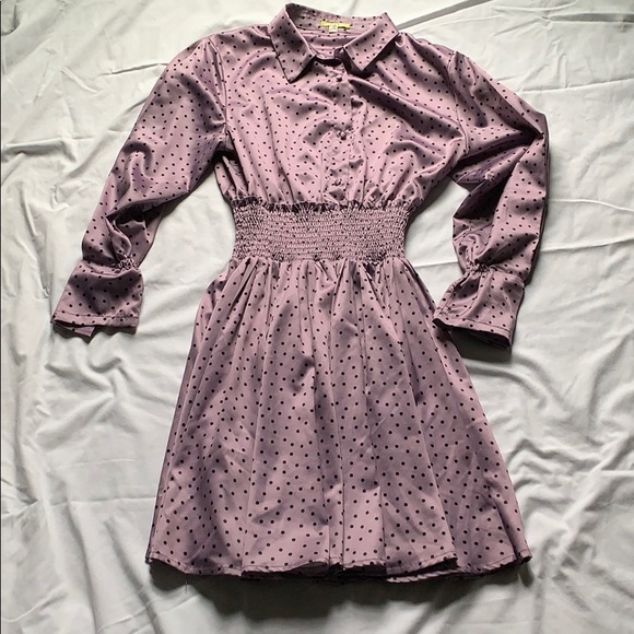 Gianni Bini Purple & Black Dress - Picture 2 of 5